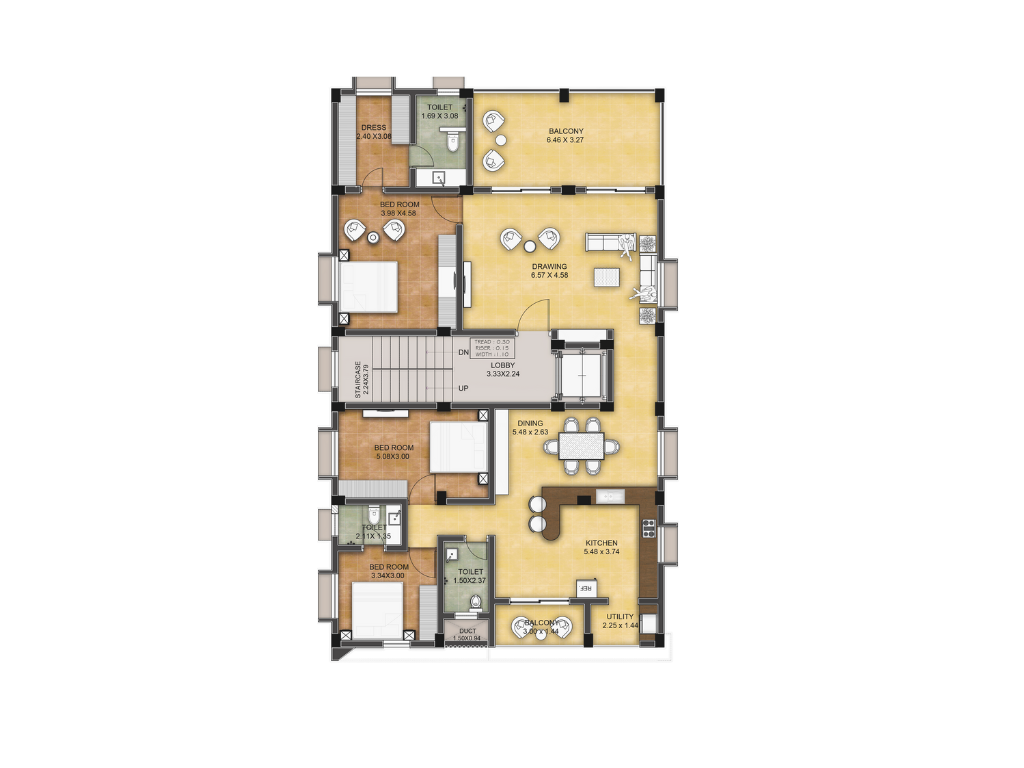 Second Floor Floor Plan