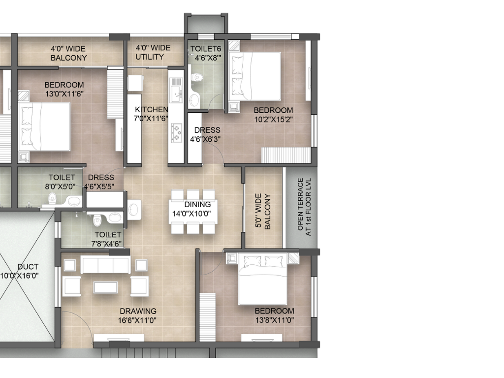 Second Floor Floor Plan